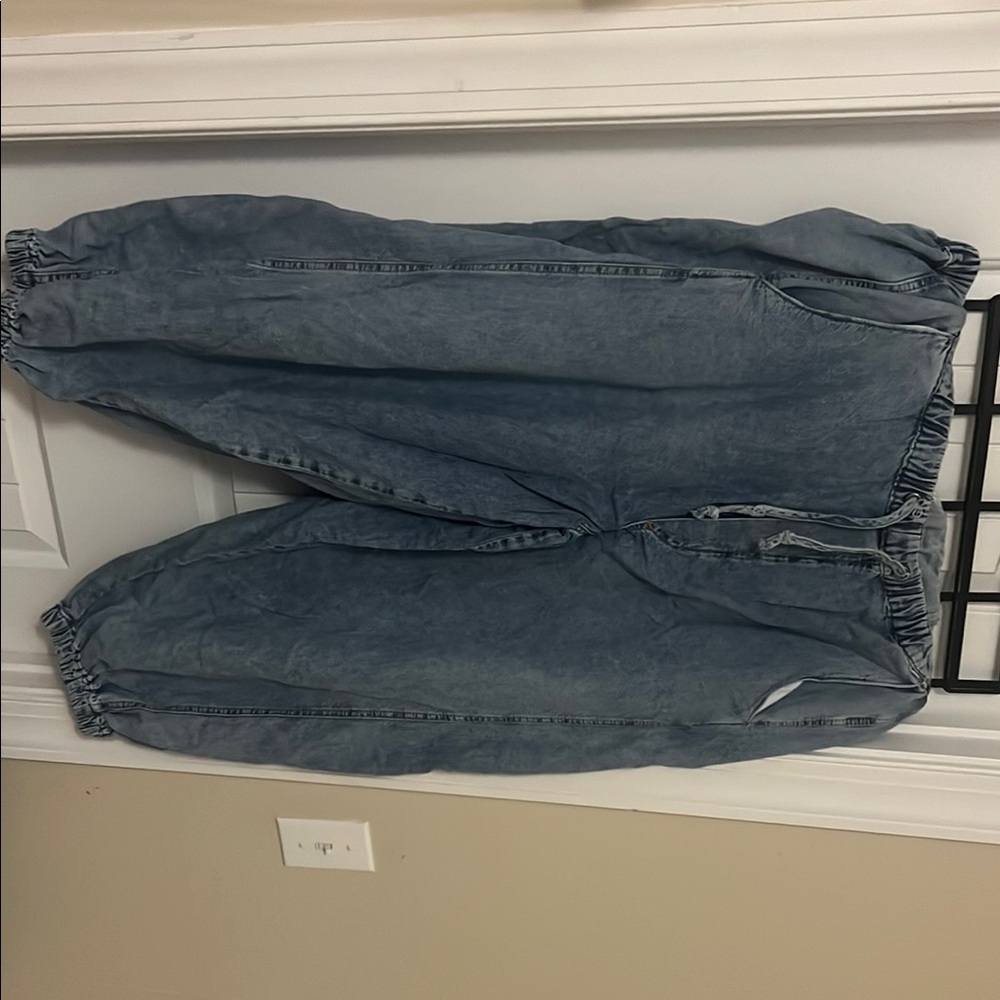 Women’s Pilcro Blue Jeans bought at Anthropologie